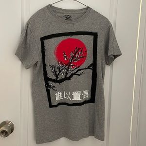 Japanese graphic print tee